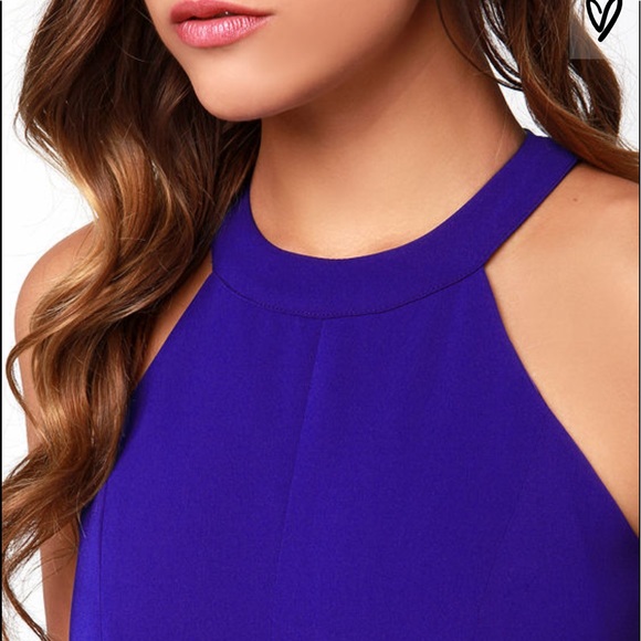 Keepsake End Of Time Royal Blue Dress *NWT* - Picture 5 of 11